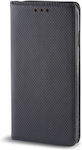 Smart Magnet Synthetic Leather Book Black (Huawei P20 Lite)