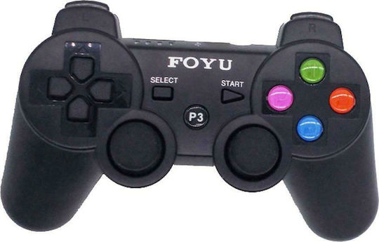 Foyu B-902 Wired Gamepad for PC / PS3 Black