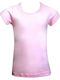 Minerva Kids' Undershirt Short-sleeved Pink