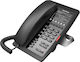 Fanvil H3 Hotel Verkabelt IP-Telefon in Schwarz