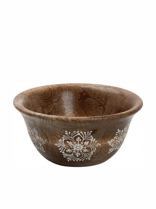 Espiel Wooden Decorative Bowl Mango 25x25cm