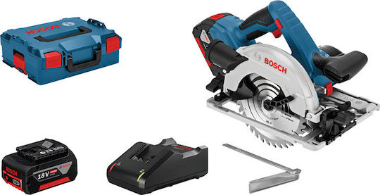 Bosch GKS 18V-57 G Δισκοπρίονο 18V Solo με Σύστημα Αναρρόφησης
