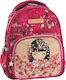 Graffiti Kimmidoll Sumi School Bag Backpack Kindergarten in Fuchsia color