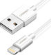 Ugreen USB to Lightning Cable Λευκό 0.25m (20726)