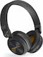 Energy Sistem BT Urban 2 Radio 448890 Wireless/Wired On Ear Headphones with 13hours hours of operation Blaca