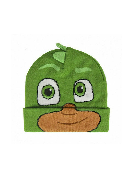 Cerda PJ Masks Gekko Παιδικό Σκουφάκι Πλεκτό Πράσινο