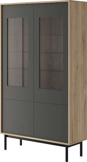 Jackson Hickory Δαπέδου Jackson Hickory / Γραφίτης 104x39x185cm