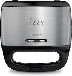 Izzy Smart K-77 800W pentru for 2 Sandwiches Sandvișuri Inox