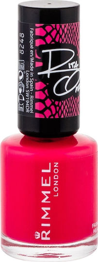 Rimmel 60 Seconds Super Shine Polish By Rita Ora Luciu Oja Lustruirea De Lungă Durată Roșu 8ml