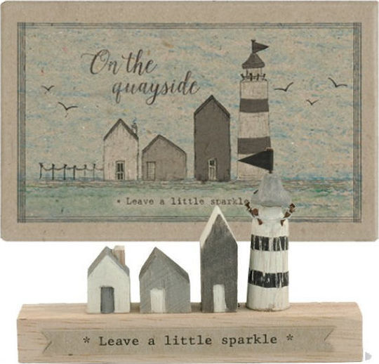 Synchronia Decorative Miniature Wooden 10.7x3x6.7cm