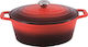 Carl Schmidt Sohn Xanten Dutch Oven Round Cast Iron 36x27.8cm 1pcs