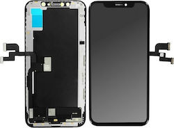 Hard OLED Mobile Phone Screen Replacement with Touch Mechanism for iPhone XS (Black)