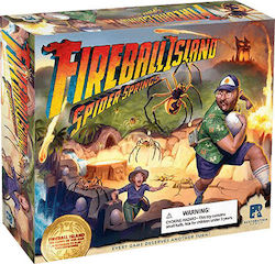 Restoration Games Game Expansion Fireball Island: The Curse of Vul-Kar Spider Springs 7+ Years (EN)