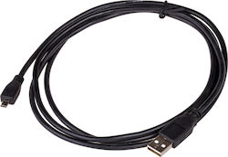 Akyga Regulär USB 2.0 auf Micro-USB-Kabel Schwarz 1.5m (AK-USB-20) 1Stück