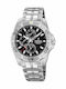 Festina Men's Watch 43mm Chronograph Battery with Silver Metal Bracelet