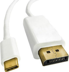 Qoltec USB 3.1 Video USB-C Masculin - DisplayPort 1m (50412)