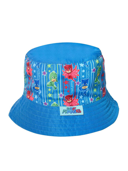 Stamion Παιδικό Καπέλο Bucket Υφασμάτινο PJ Masks Pattern Μπλε