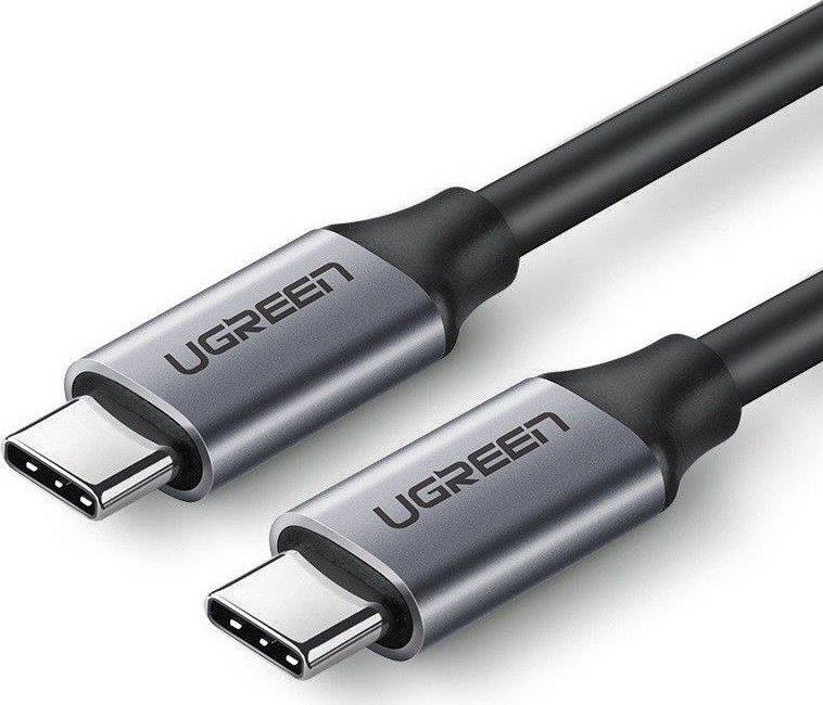 Ugreen Regular USB 3.1 Cable USBC male USBC male Μαύρο 1m (60183