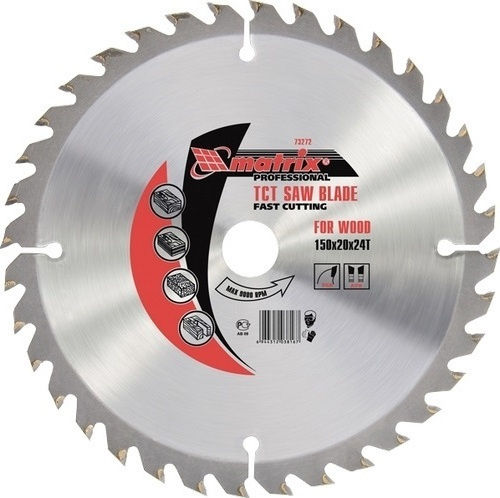 MTX Cutting Disc Wood 160mm 36Teeth Cutting Disc Wood Hole Diameter 160mm with 36 Teeth 1pcs