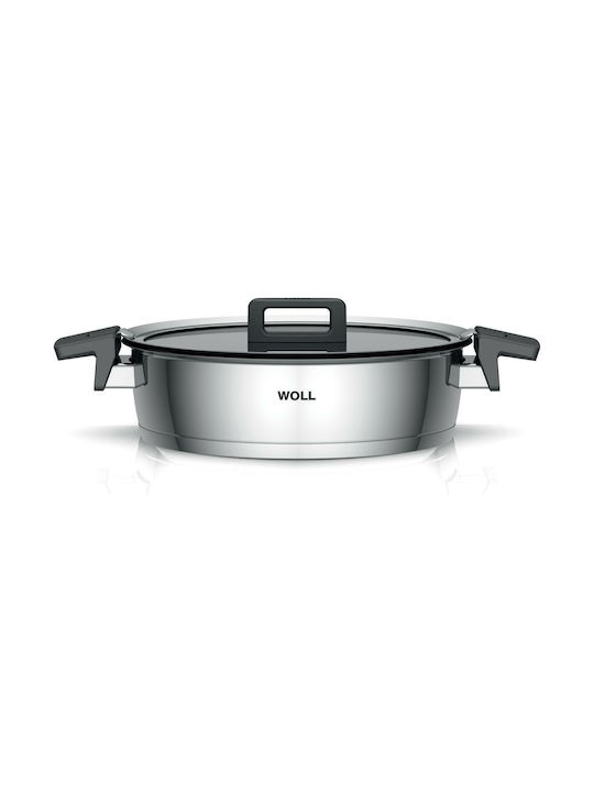 Woll Concept Saute With Lid made of Stainless Steel with Non-Stick Coating 28cm
