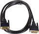 Akyga Kabel DVI-D-Stecker - DVI-D-Buchse 1.8m Schwarz (AK-AV-06)
