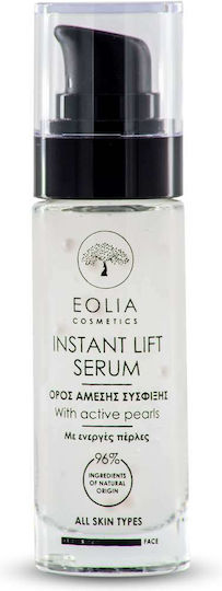 Eolia Cosmetics Instant Lift with Active Pearls Anti-aging Serum Face with Hyaluronic Acid 30ml