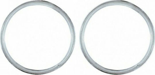 Simoni Racing Car Headlight Angel Eyes Rings 12V BMW E46 White Color 4pcs