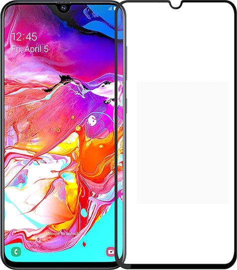 Vollkleber Vollflächig gehärtetes Glas (Galaxy A10)