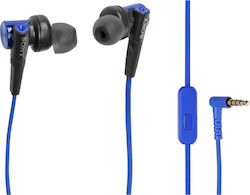Sony MDR-XB50AP In-ear Handsfree με Βύσμα 3.5mm Μπλε
