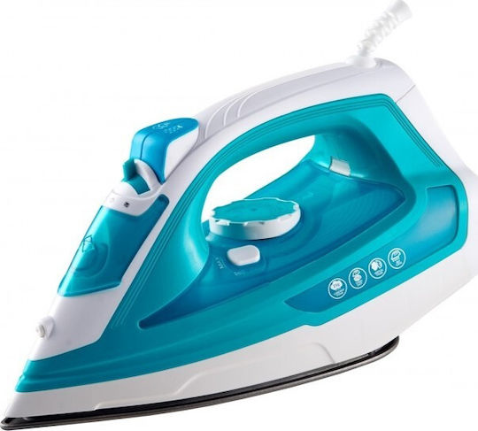 Mistral Plus Steam Iron 2600W with Ceramic Plate and Continuous Steam Supply 25g/min