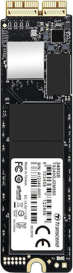 Transcend JetDrive 850 SSD 240GB τύπου Blade με σύνδεση PCI Express 3.0 TS240GJDM850