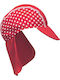 Playshoes Παιδικό Καπέλο Υφασμάτινο Αντηλιακό Red Dots Κόκκινο