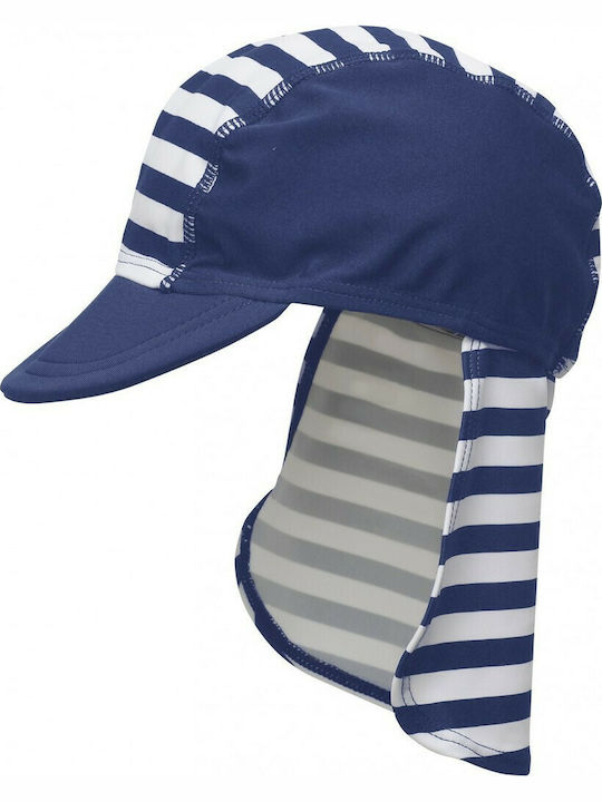 Playshoes Kids' Hat Fabric Sunscreen Maritim Navy Blue 460118