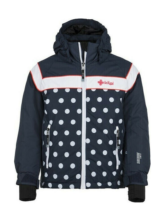 Kids' Sports Jacket Short with Hood Blue