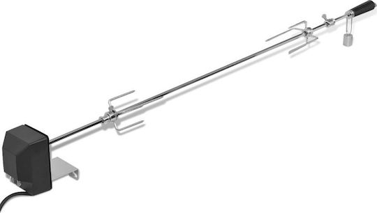 vidaXL Σούβλα Ψησταριάς με Μοτέρ 120cm