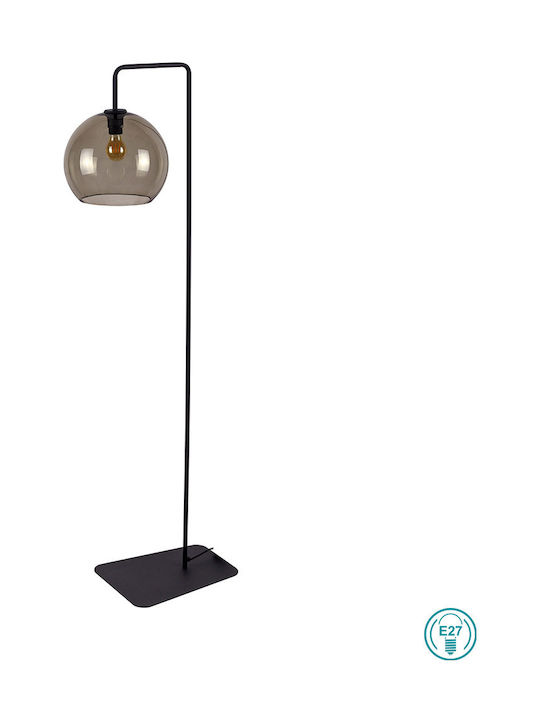 Nowodvorski Monaco Vintage Floor Lamp H160xW30cm. with Socket for Bulb E27 Black