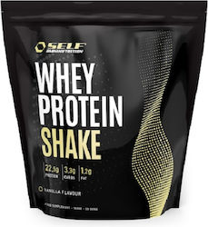 Self Omninutrition Whey Shake Molkenprotein Glutenfrei mit Geschmack Zarte Vanille 1kg