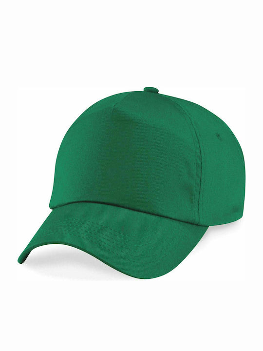 Beechfield Kids' Hat Jockey Fabric Green