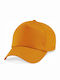 Beechfield Παιδικό Καπέλο Jockey Υφασμάτινο Πορτοκαλί