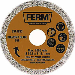 Ferm Διαμαντοδίσκος G50 54.8mm Δίσκος Κοπής Δομικών Υλικών 54.8mm