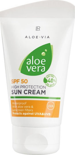 LR Aloe Vera Wasserdichte Sonnencreme Für Gesicht & Körper SPF50 75ml