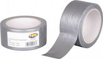 HPX Duct Tape 1900 Silver Self-Adhesive Fabric Tape Gray 48mmx25m 1pcs PE5025