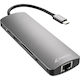 Sharkoon USB-C Docking Station with HDMI 4K PD Ethernet Gray (4044951026739)