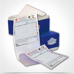Typotrust Μηχανογραφικό Χαρτί Με Αντίγραφο 2τυπο 24 X 28 (λ/κ) Endlospapier MX18