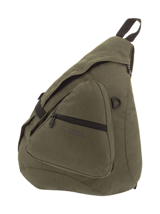 Polo Tricross Ανδρική Τσάντα Στήθους Χακί