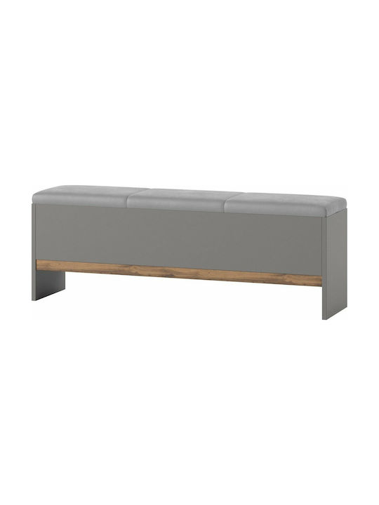 Footstool Ludost Gray 165x35x47cm