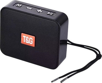 T&G Bluetooth Speaker 5W with Battery Life up to 2 hours Black