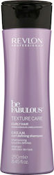 Revlon Be Fabulous Curly Hair Cream Curl Defining Shampoo Șampoane pentru Bucle Păr 250ml