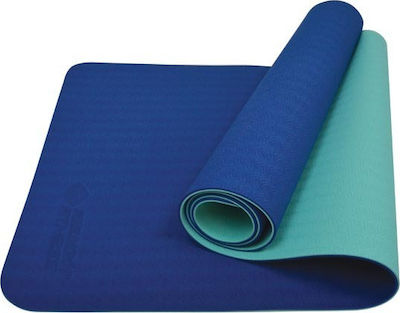 Schildkrot Yoga/Pilates Mat Blue (180x61x0.4cm)