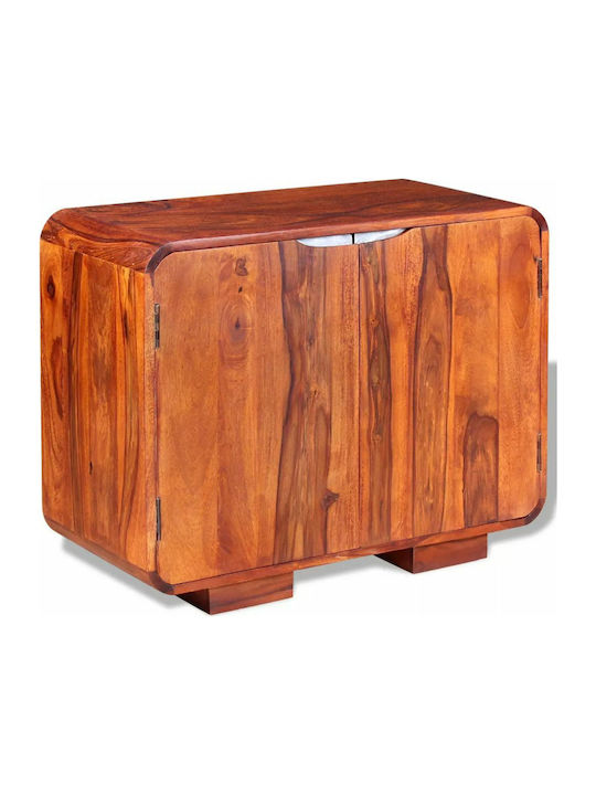 Sideboard made of Solid Wood Cherry 75x35x60cm